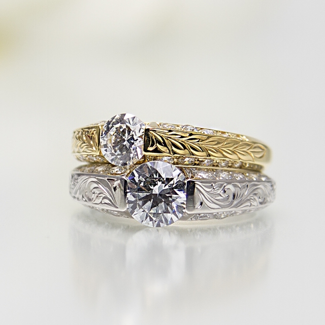 ハワイアンエンゲージリング